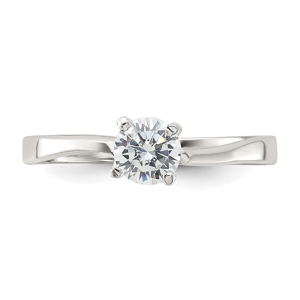 Sterling Silver CZ Ring (QR1003-8)