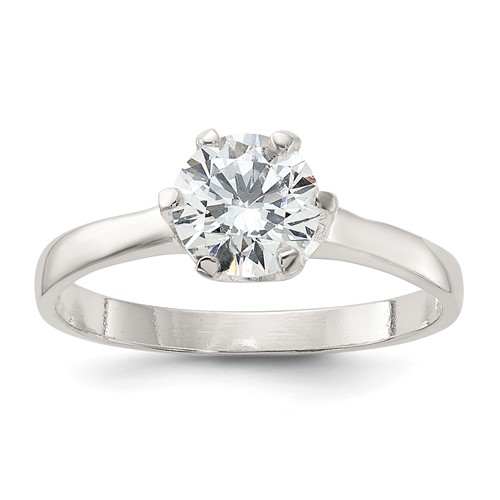 Sterling Silver CZ Ring