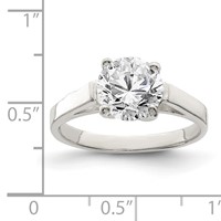 Sterling Silver CZ Ring view 3