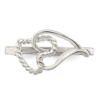 Sterling Silver Heart Ring view 5