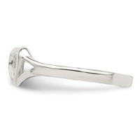 Sterling Silver Heart Ring view 4