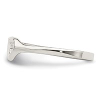 Sterling Silver Heart Ring view 4
