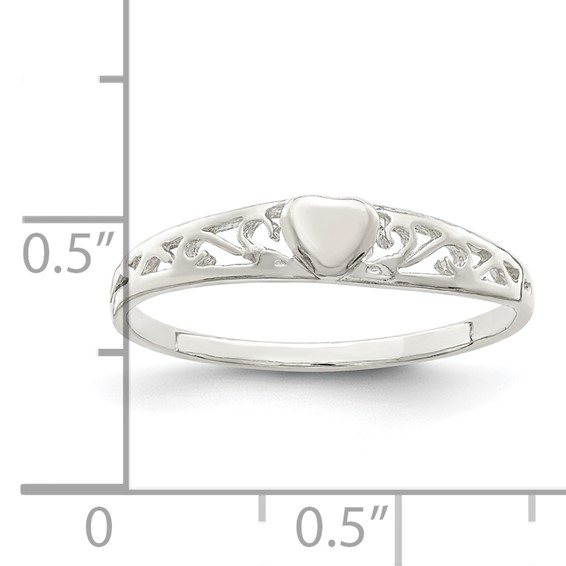 Sterling Silver Heart Ring