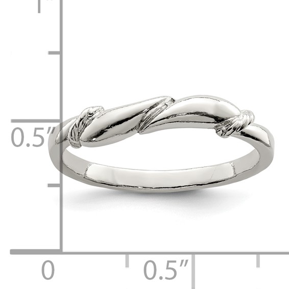 Sterling Silver Swirl Ring