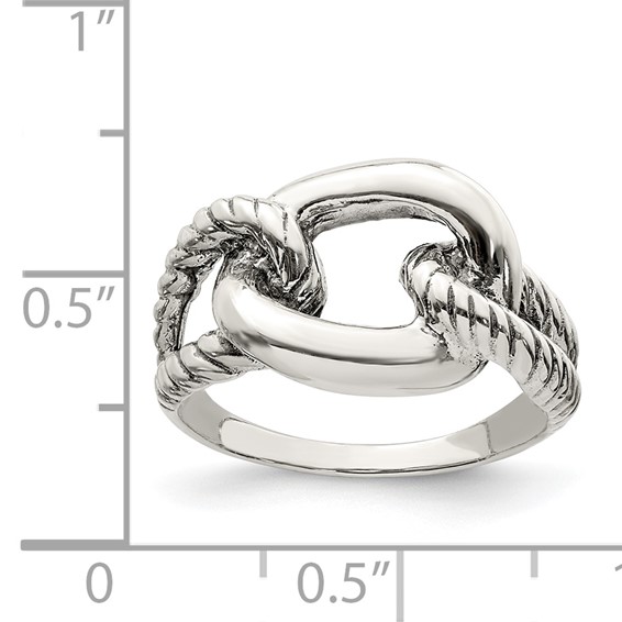 Sterling Silver Antiqued Ring