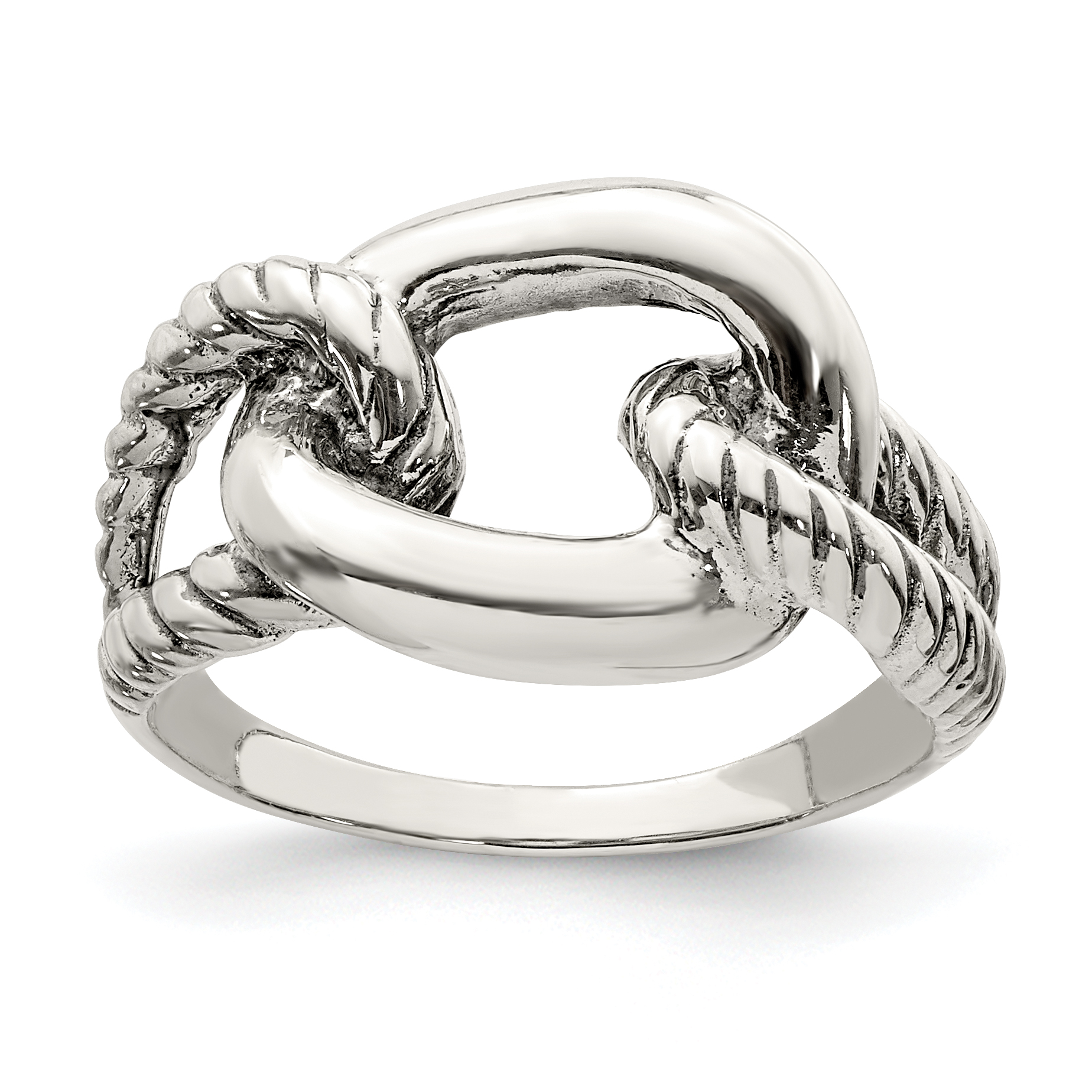 Sterling Silver Antiqued Ring (QR1218-6)