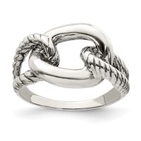 Sterling Silver Antiqued Ring view 1