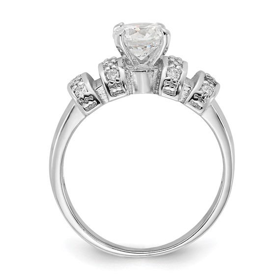 Sterling Silver CZ Ring