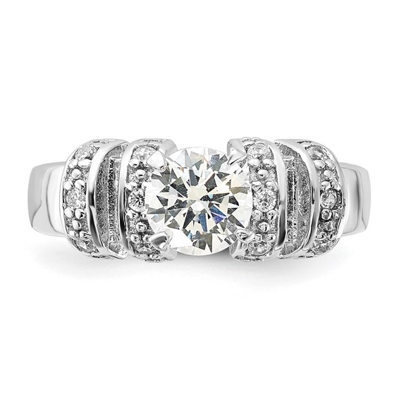 Sterling Silver CZ Ring