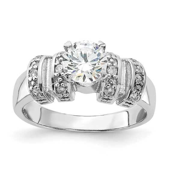 Sterling Silver CZ Ring
