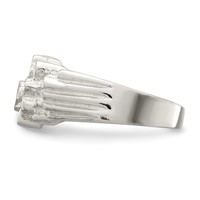 Sterling Silver Men's Nugget Ring view 4