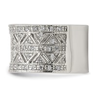 Sterling Silver Rhodium-plated Polished CZ Vintage Ring view 4