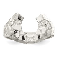 Sterling Silver Horseshoe Ring view 5