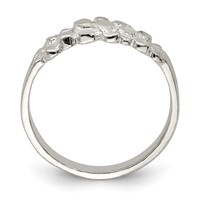 Sterling Silver Nugget Ring view 2