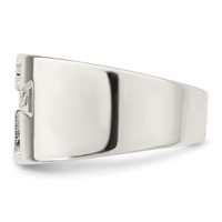 Sterling Silver Cross Cutout Ring view 4