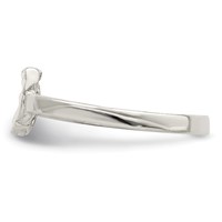 Sterling Silver Horseshoe Ring view 4