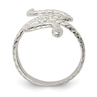 Sterling Silver Snake Ring view 2