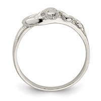 Sterling Silver Snake Ring view 2
