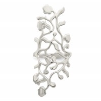 Sterling Silver Vines Full Finger Ring view 5