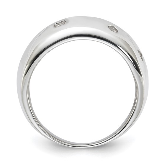 Sterling Silver Fancy Cut Out Shapes Ring