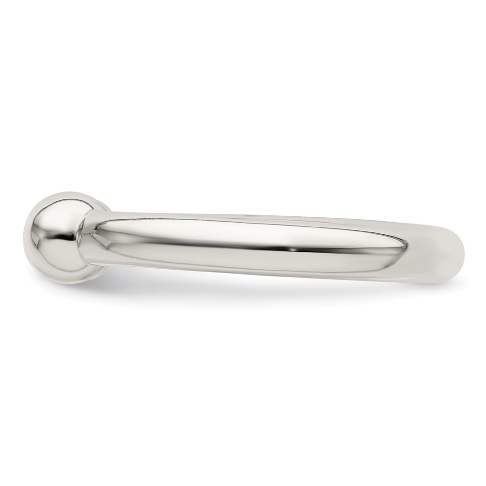 Sterling Silver Tube Ring (QR1813-8)