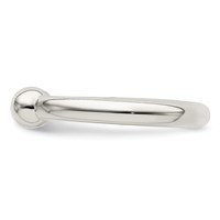 Sterling Silver Tube Ring view 4
