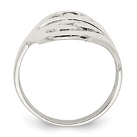 Sterling Silver Scroll Ring view 2
