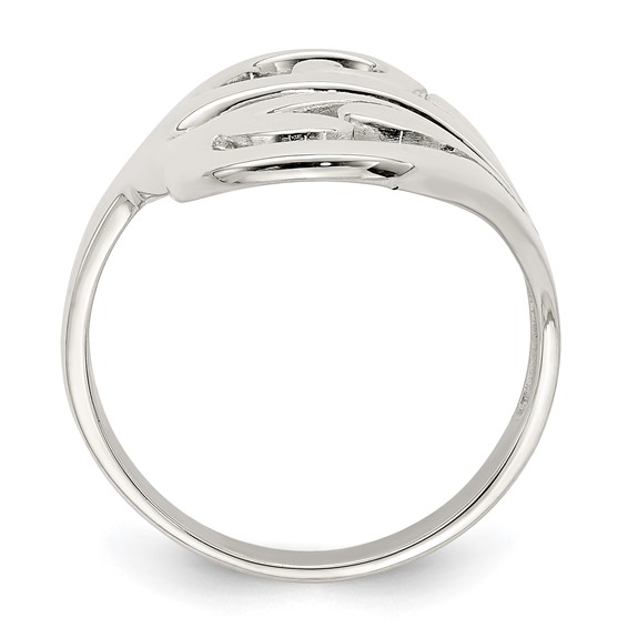 Sterling Silver Scroll Ring