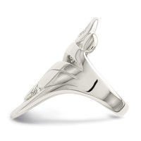 Sterling Silver Scroll Ring view 4