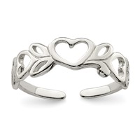 Sterling Silver Toe Ring view 1