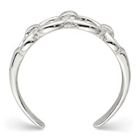 Sterling Silver Toe Ring view 2