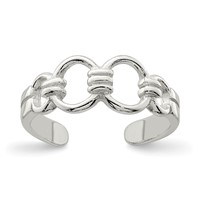 Sterling Silver Toe Ring view 1