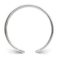 Sterling Silver Wave Toe Ring view 2