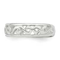 Sterling Silver Toe Ring view 4