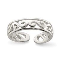 Sterling Silver Toe Ring view 1