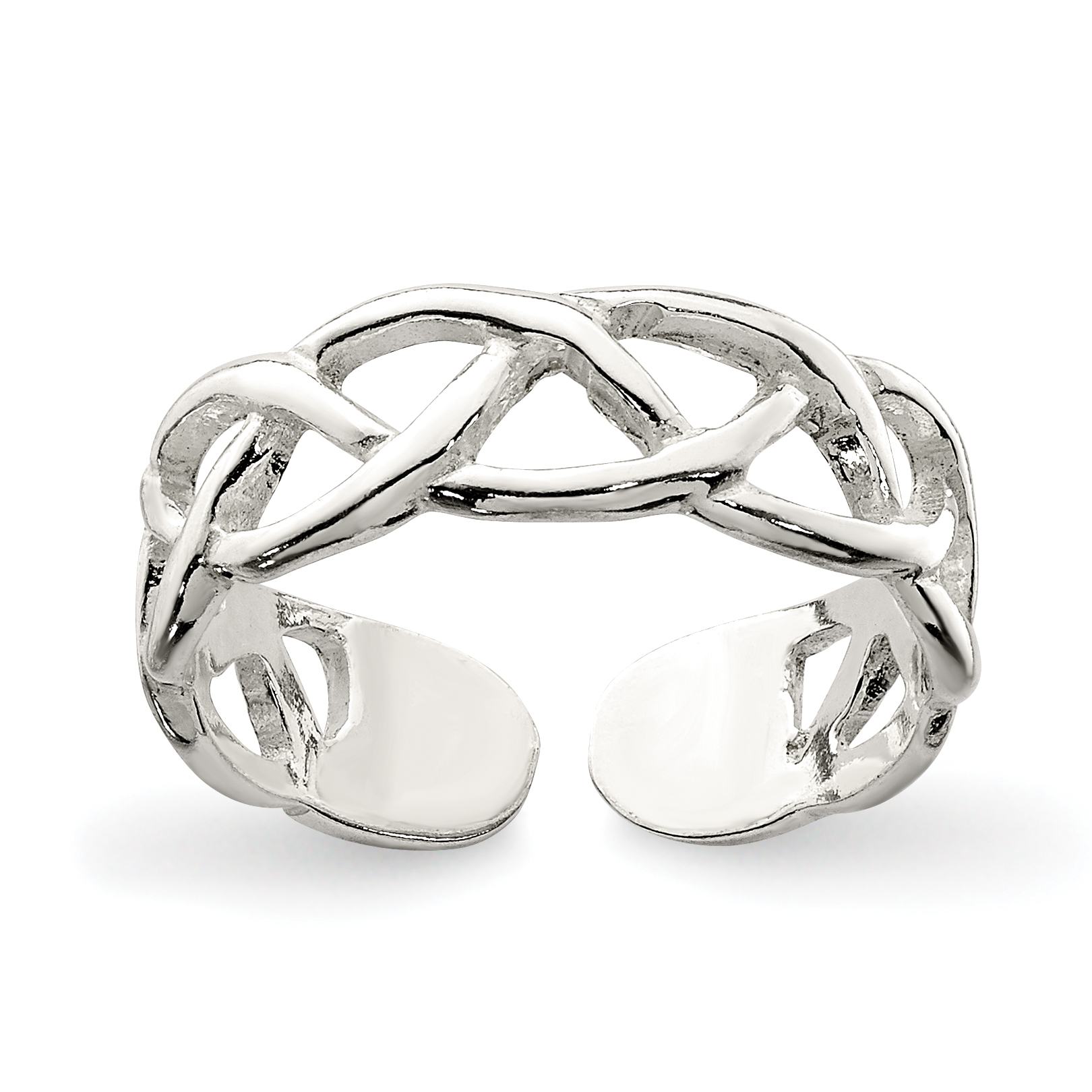 Sterling Silver Toe Ring (QR1939)