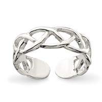 Sterling Silver Toe Ring view 1