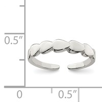 Sterling Silver Toe Ring view 3