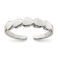 Sterling Silver Toe Ring view 1