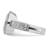 Sterling Silver CZ Ring view 3