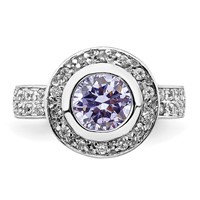 Sterling Silver CZ Ring view 5