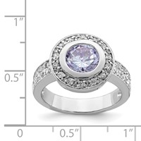 Sterling Silver CZ Ring view 4