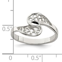 Sterling Silver Filigree Ring view 2