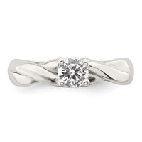 Sterling Silver CZ Ring view 5