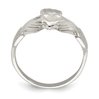 Sterling Silver Claddagh Ring view 2