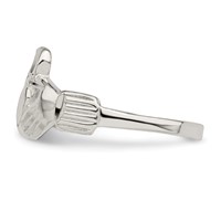 Sterling Silver Claddagh Ring view 4