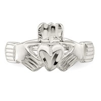 Sterling Silver Claddagh Ring view 5