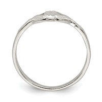 Sterling Silver Claddagh Ring view 2