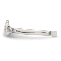 Sterling Silver Claddagh Ring view 4
