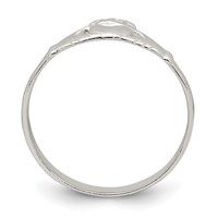 Sterling Silver Claddagh Ring view 2